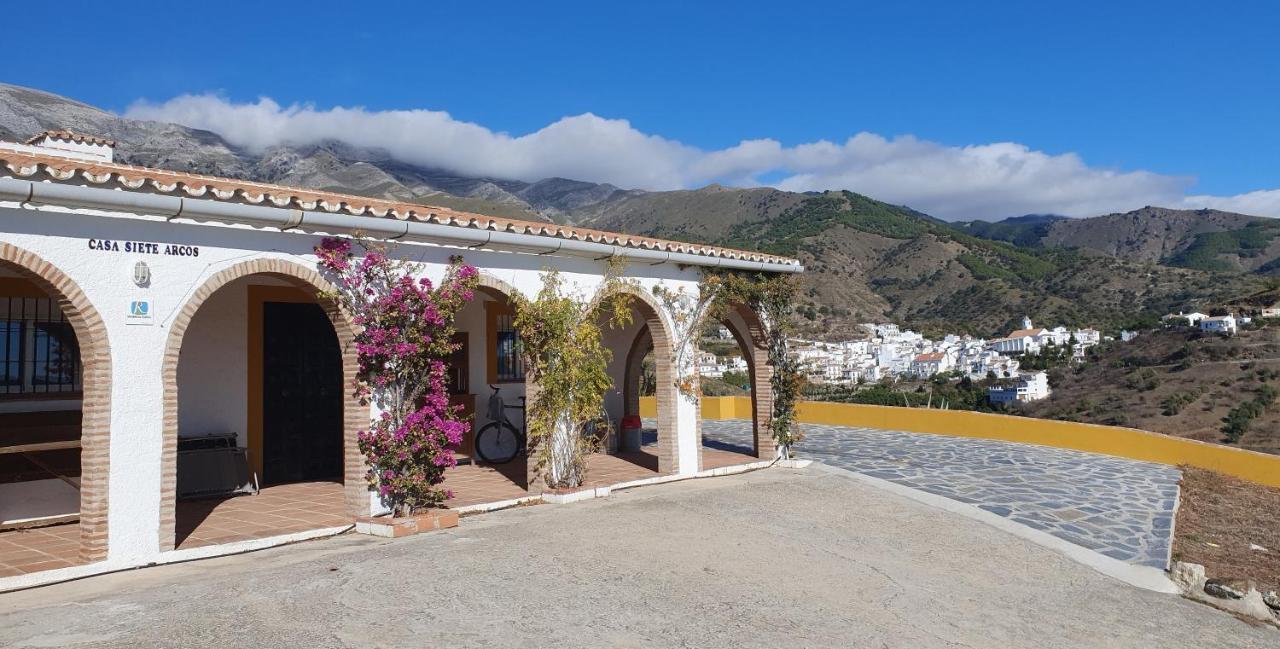 Vila Casa Siete Arcos Sedella Exteriér fotografie